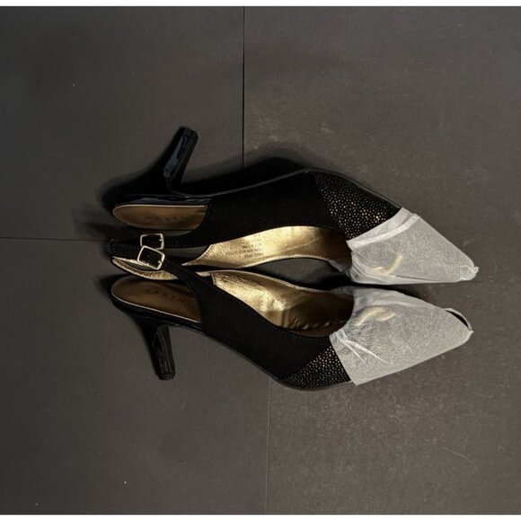 Karen Scott Gisele Embellished Slingback Pumps Woman Size 9 1/2M - Picture 7 of 11